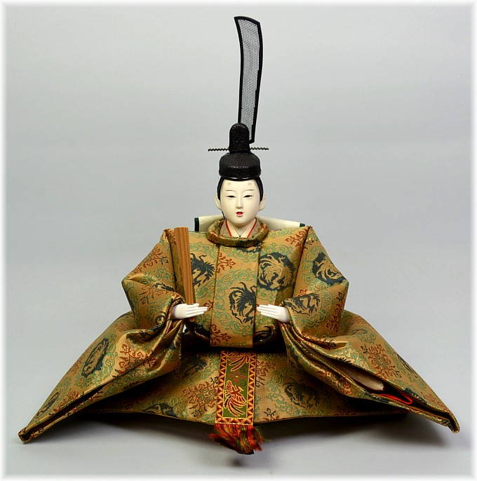 японская традиционная кукла Император, 1950-е гг.