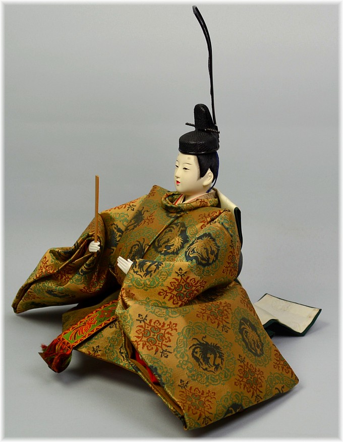 японская традиционная кукла Император, 1950-е гг.