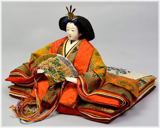 японская традиционная кукла Императрица, 1950-е гг.