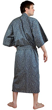 мужское кимоно из хлопка, Япония