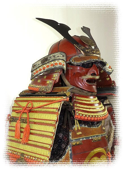 доспехи всадника самурая эпохи Эдо