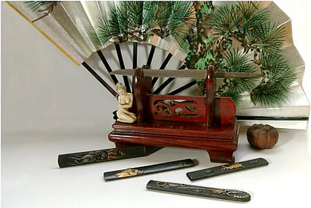 коллекция самурайского искусства, японские ножи кодзука